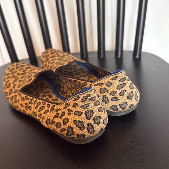 Rothy’s cheetah loafer flats size 7 - Picture 7 of 11